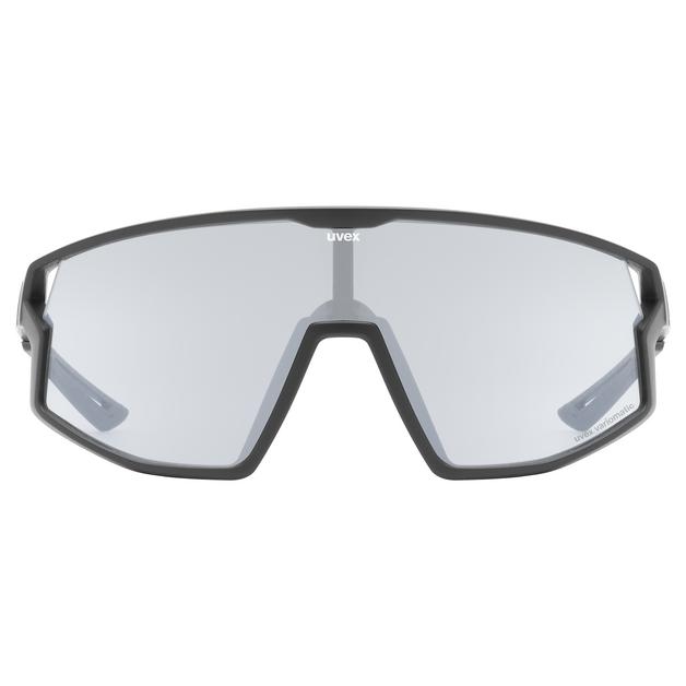uvex skyryse V Fahrrad / Sport Brille matt schwarz/litemirror silberfarben
