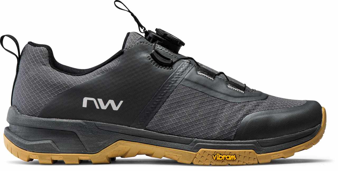 Northwave Crossland Plus MTB / Dirt Fahrrad Schuhe grau/schwarz 2025