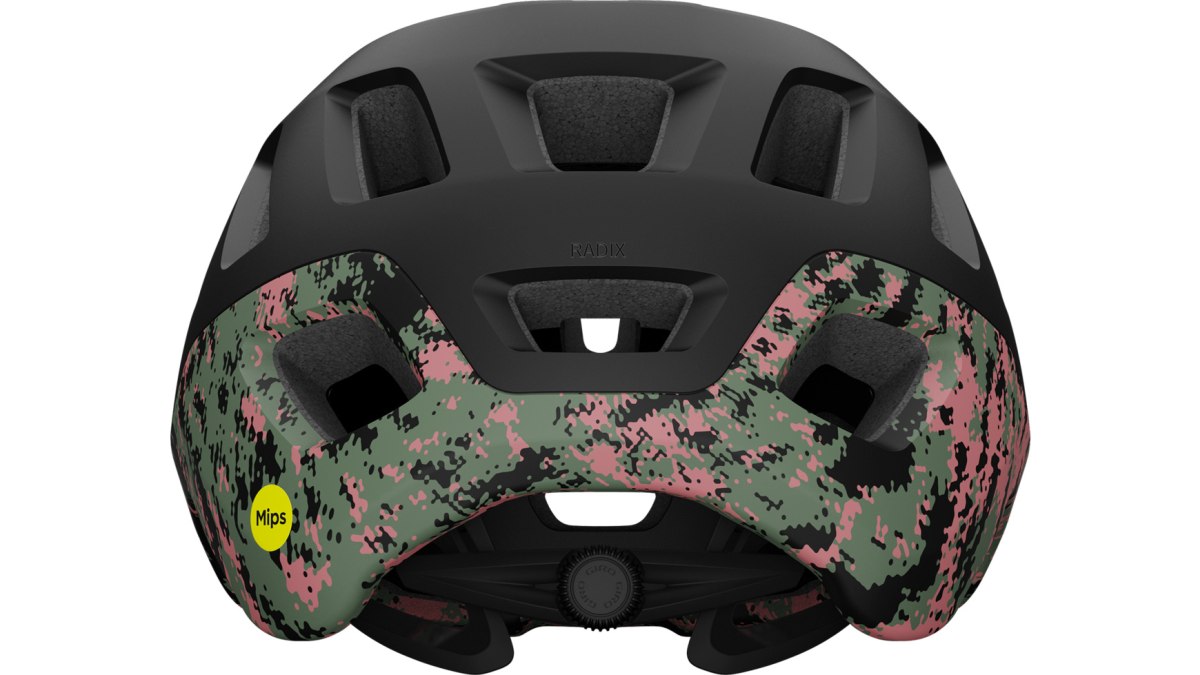 Giro Radix MIPS All Mountain MTB Fahrrad Helm matt static schwarz 2025