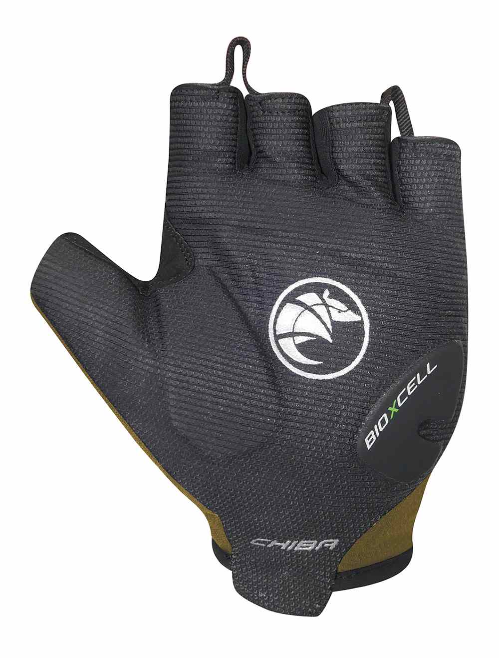 Chiba BioXCell Road Fahrrad Handschuhe kurz olive grün 2027