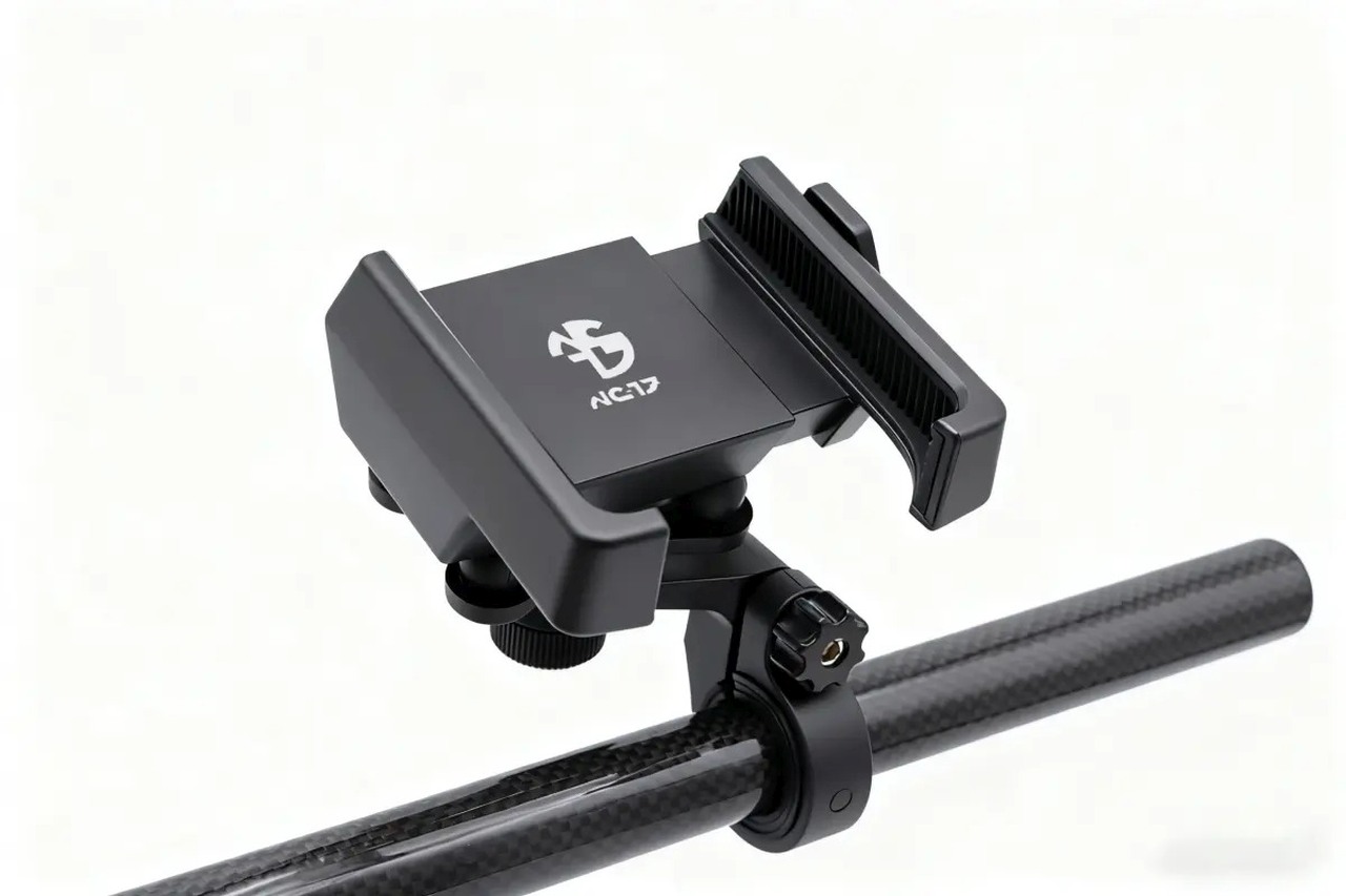 NC-17 Connect 3D One-Click Mount PLUS Center Mount Fahrrad Handyhalter Lenkermontage schwarz