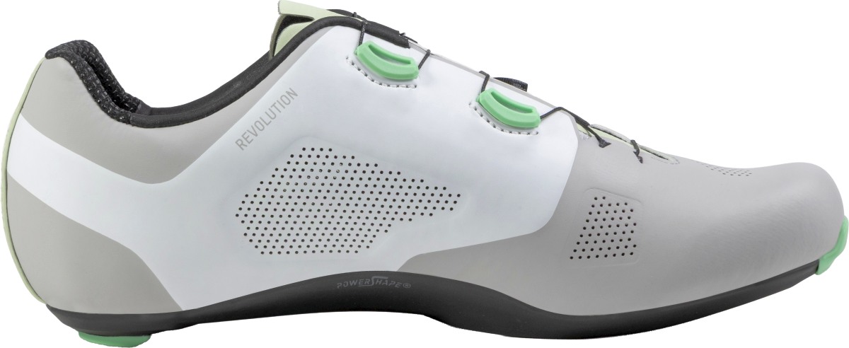 Northwave Revolution Rennrad Fahrradschuhe hellgrau/grün 2027
