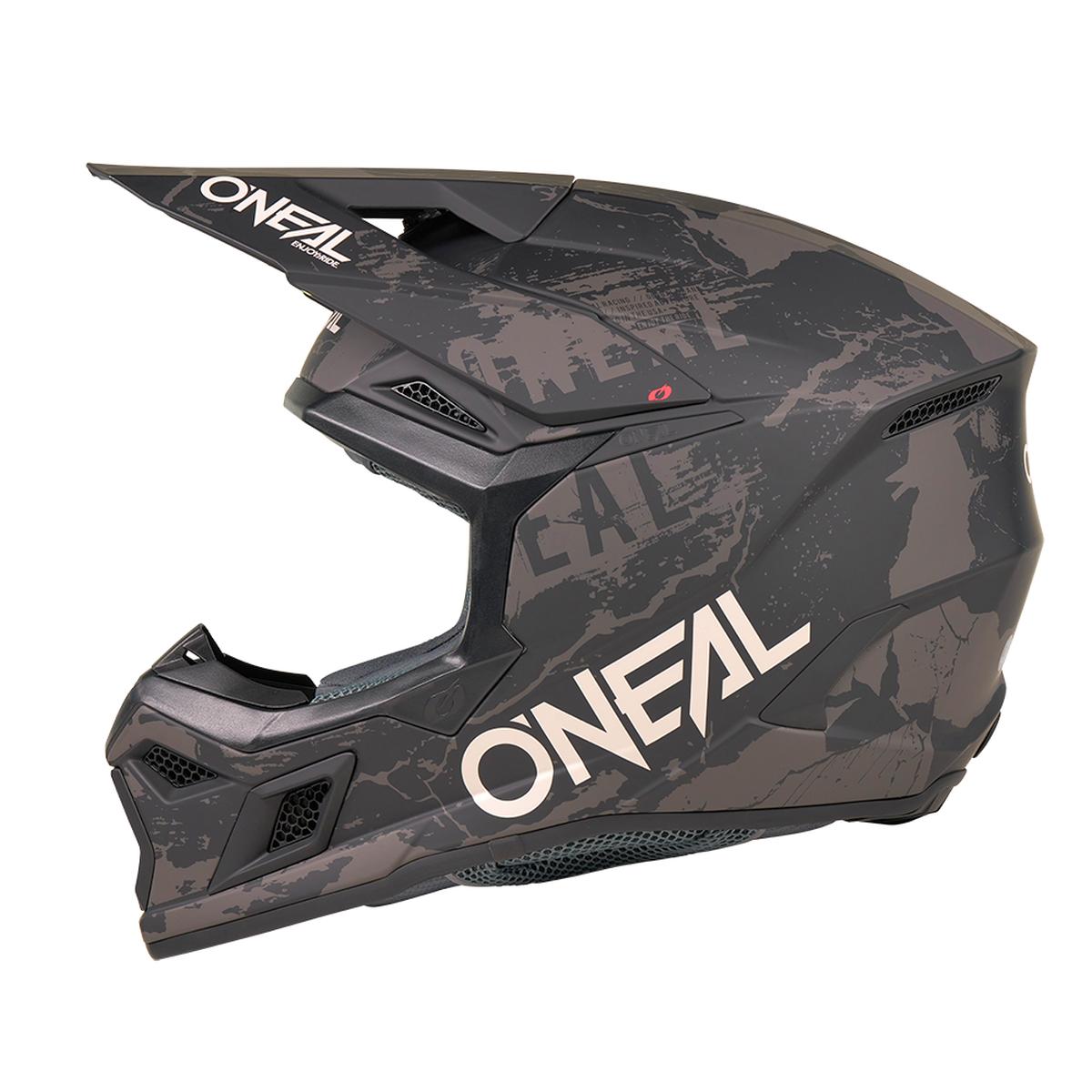 O'Neal 3SRS Acid Motocross Enduro MTB Helm schwarz/grau 2027