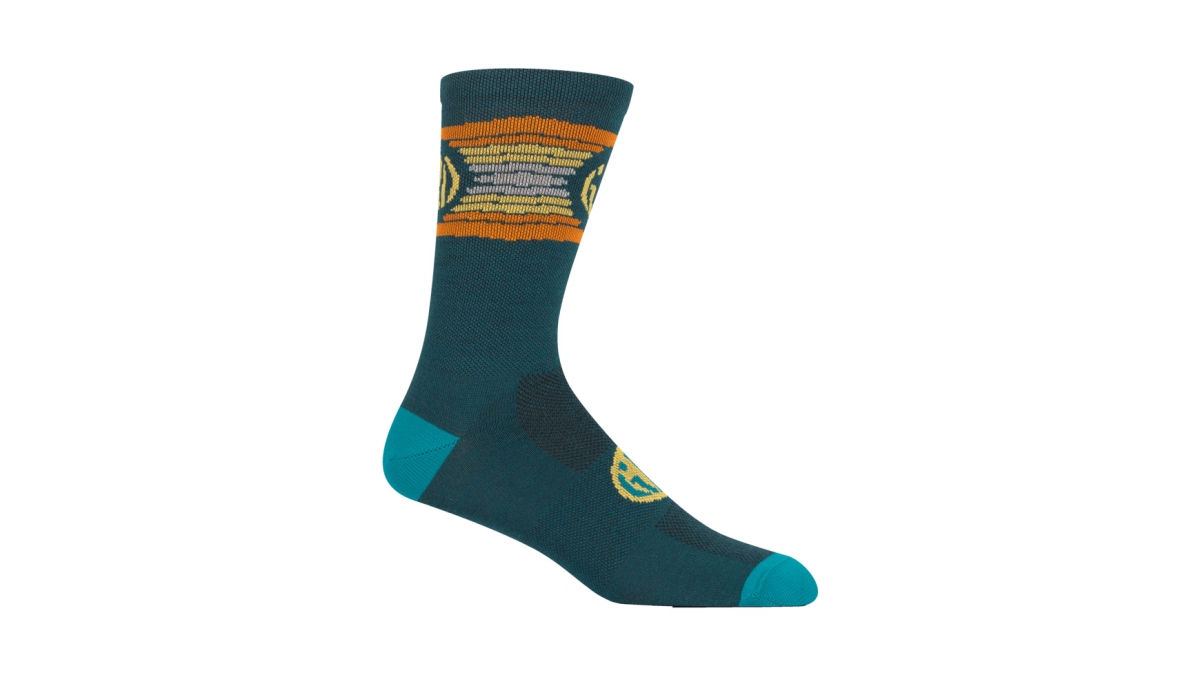 Giro Seasonal Merino Wool Winter Fahrrad Funktionssocken blau 2022