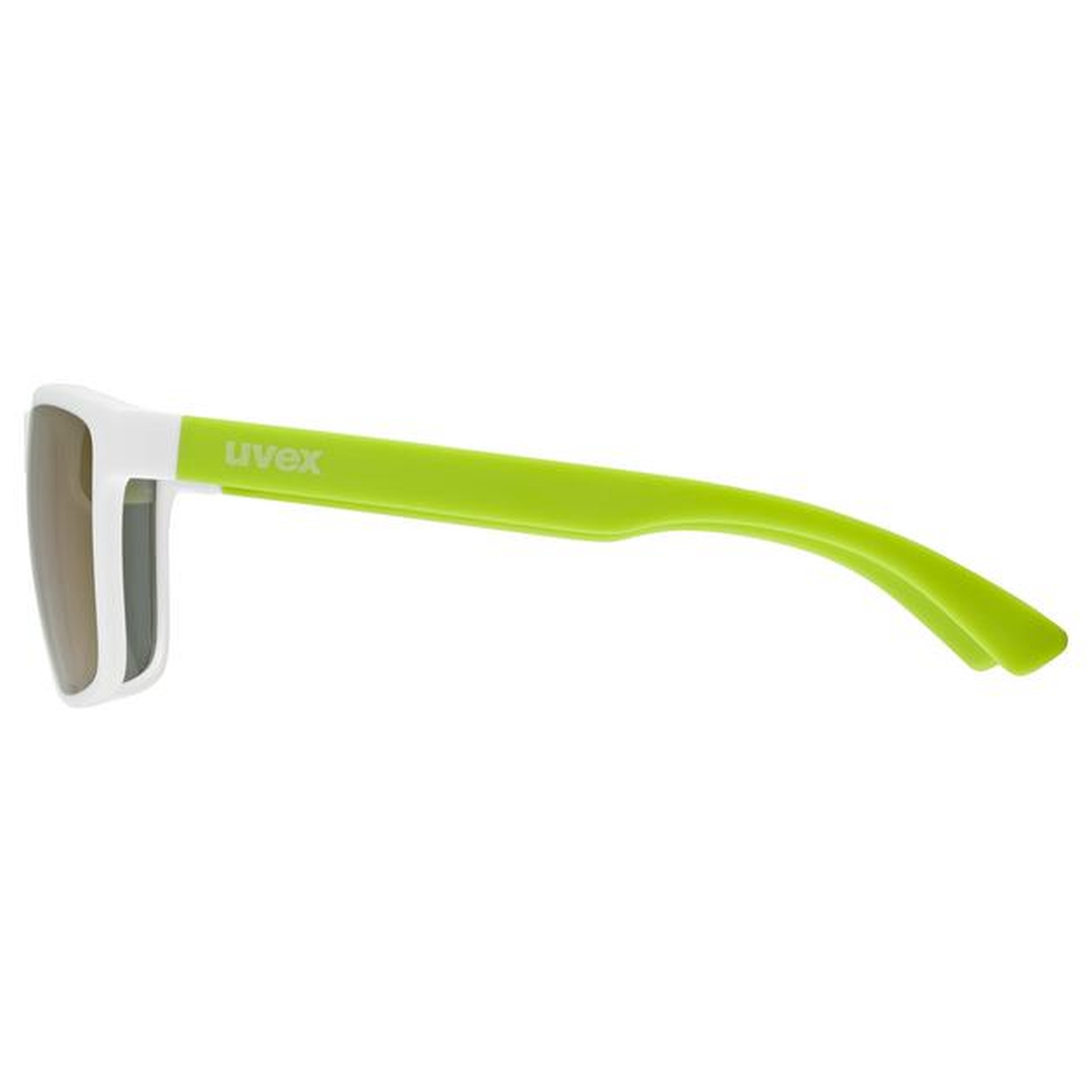 Uvex Rookie Kinder Fahrrad / Freizeit Brille weiß/grün/mirror grün