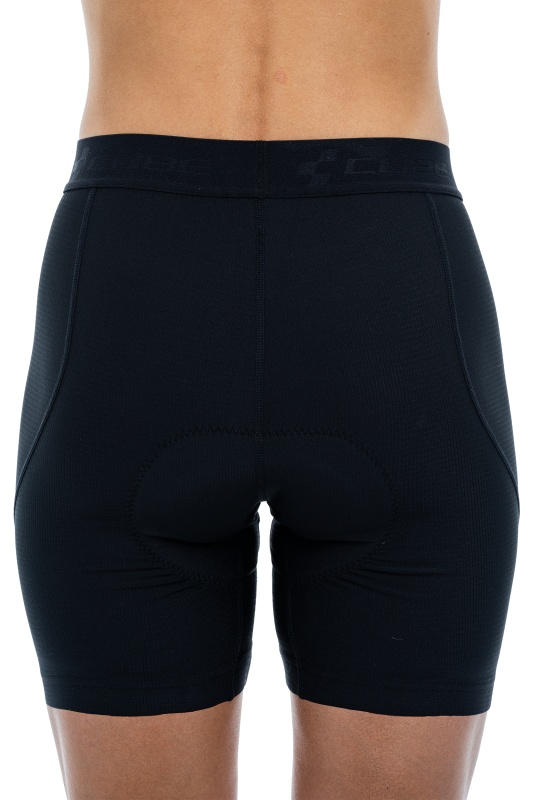 Cube Liner CMPT Damen Fahrrad Innenhose kurz schwarz 2027