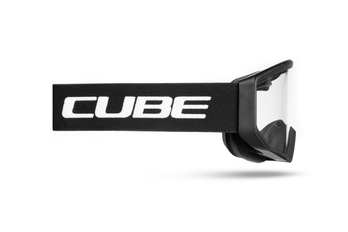 Cube Strom Goggle DH Brille schwarz/klar