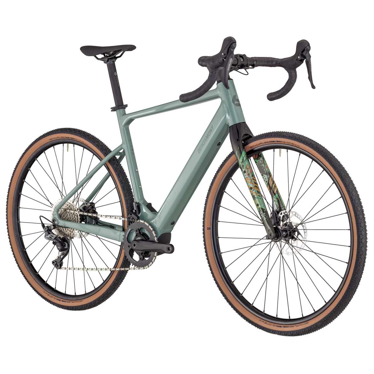 Bergamont E-Grandurance 7 Pedelec E-Bike Gravelbike grün 2025