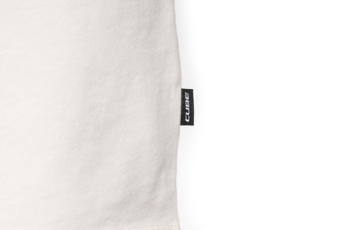 Cube Organic Club Dropshoulder Freizeit T-Shirt creme weiß 2027