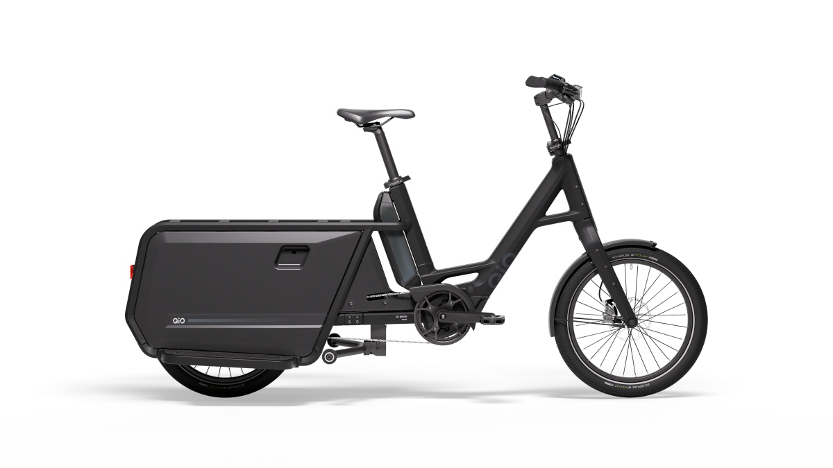 QIO Long P9 20'' E-Bike Pedelec Lastenrad night black 2026