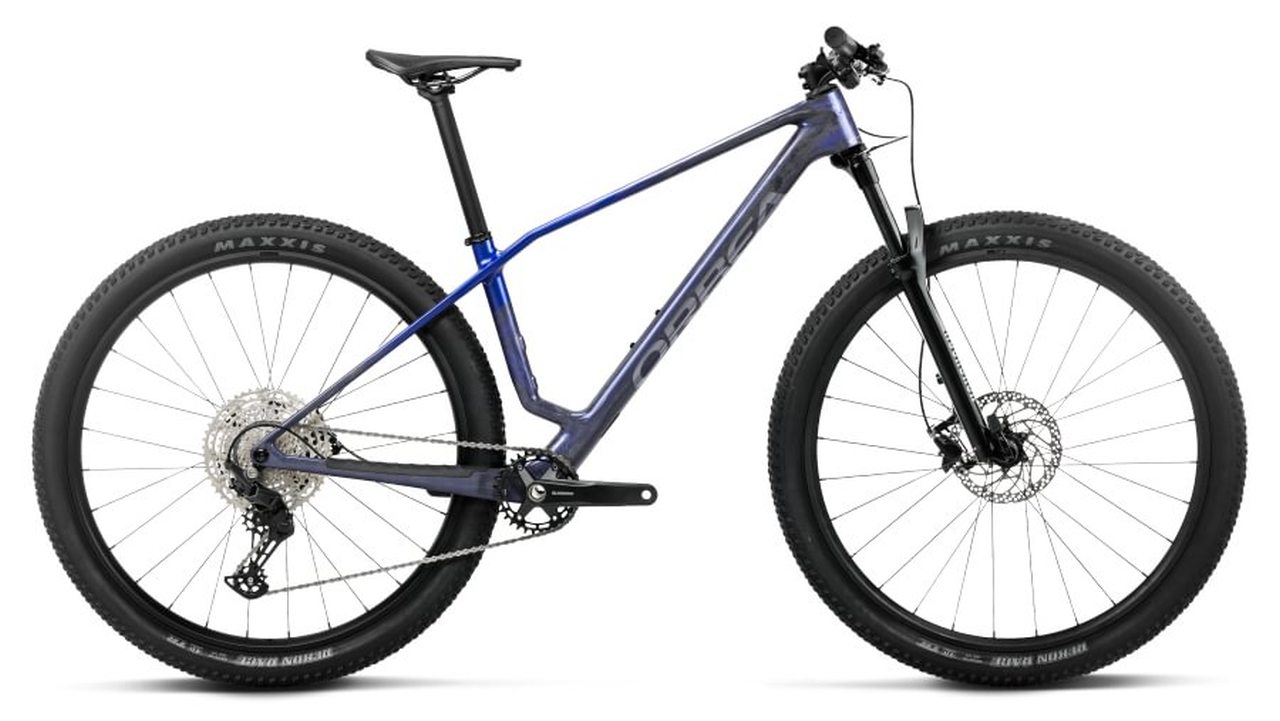 Orbea Alma M50 29'' Carbon MTB Fahrrad noctiluca carbon view/cobalt blue 2027