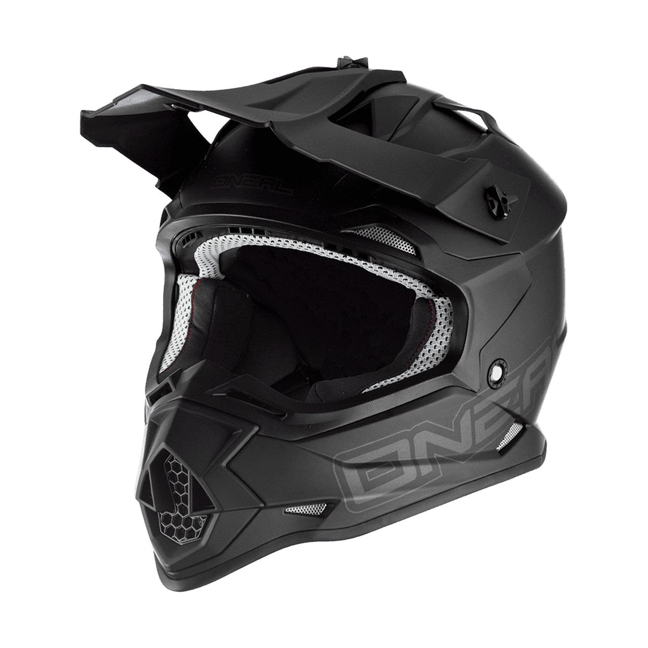 O'Neal 2 Series Flat Motocross Enduro MTB Helm schwarz 2027 Oneal