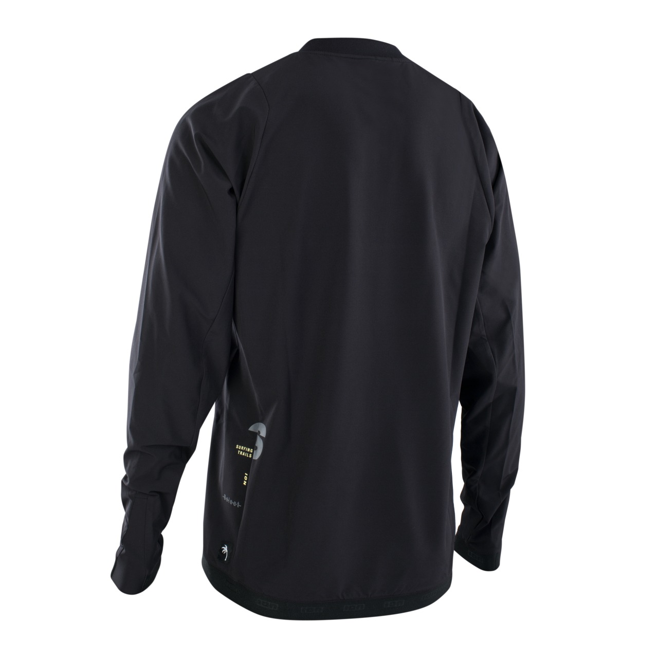 Ion Shelter BAT Softshell Fahrrad Trikot lang schwarz 2023