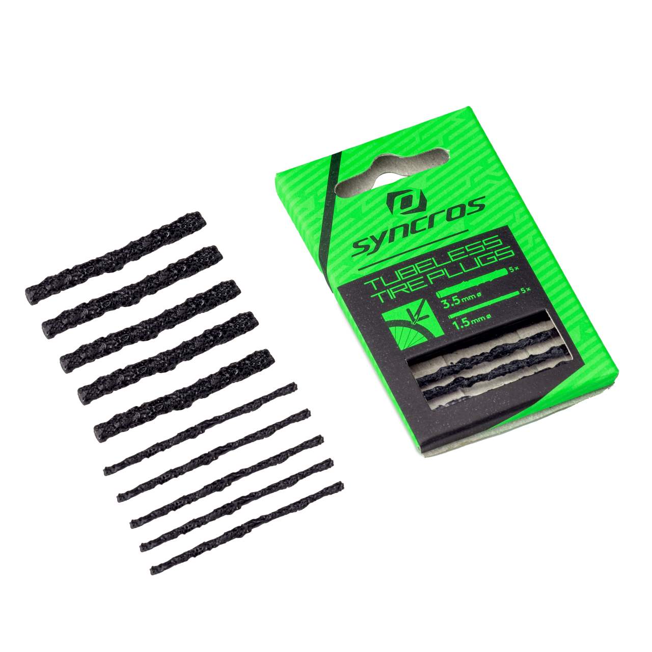 Syncros Tubeless Tire Plugs Reifenreparaturset schwarz