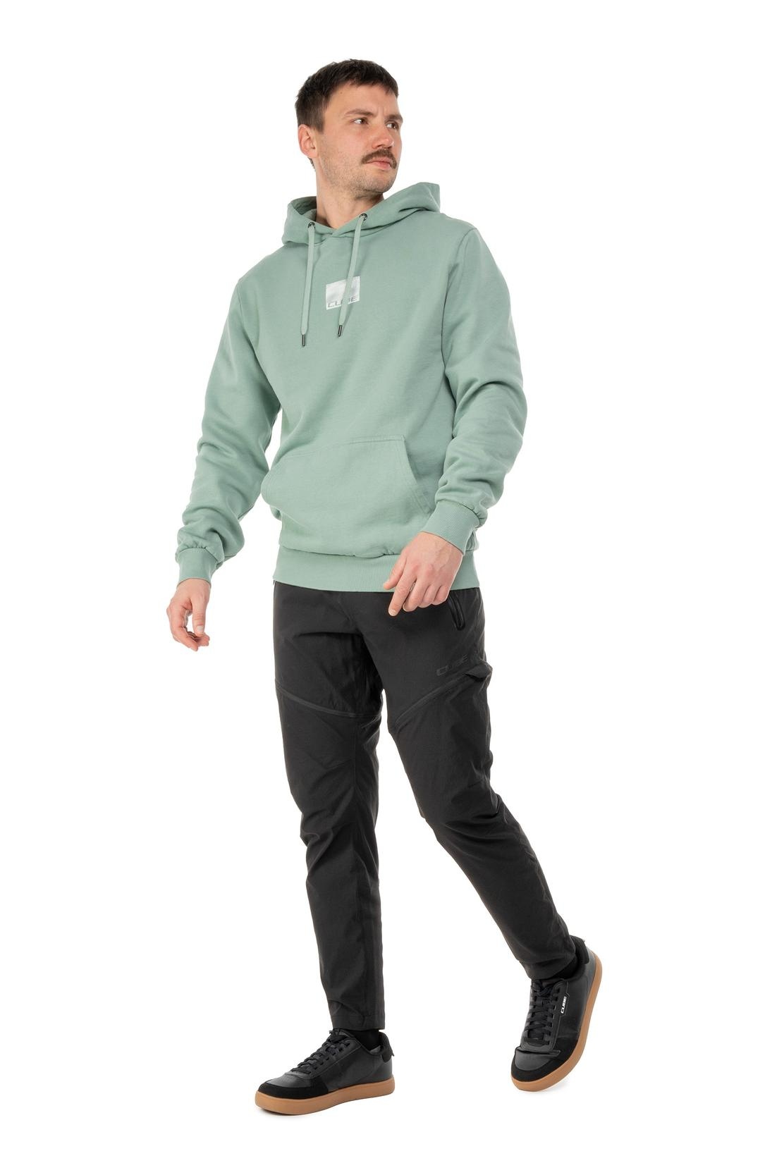 Cube Organic Grid Freizeit Hoodie / Pullover light grün 2027
