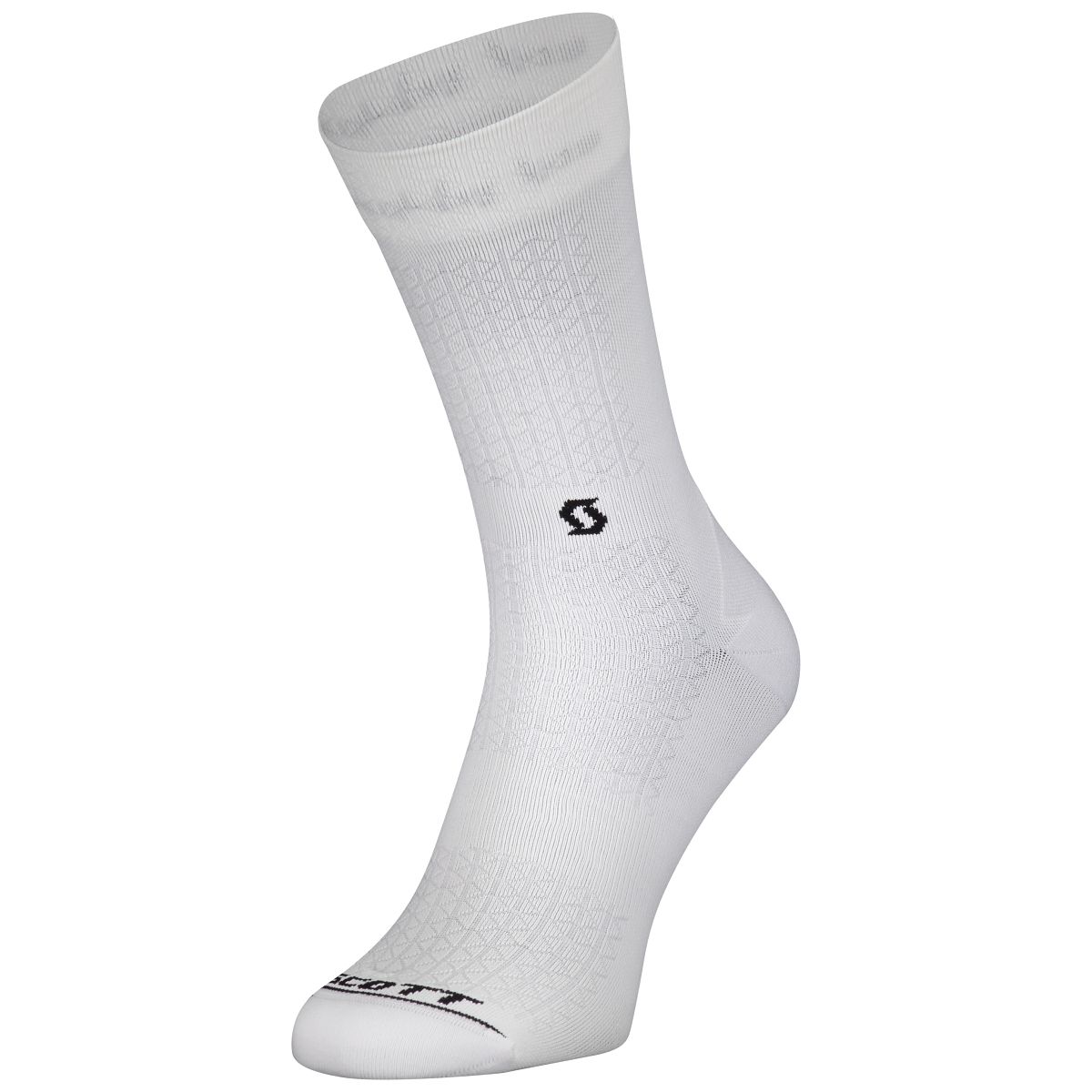 Scott Performance Crew Fahrrad Socken weiß 2027