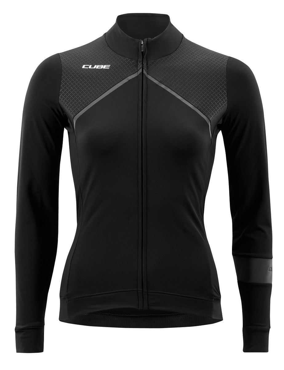 Cube Blackline Damen Fahrrad Trikot lang schwarz 2027