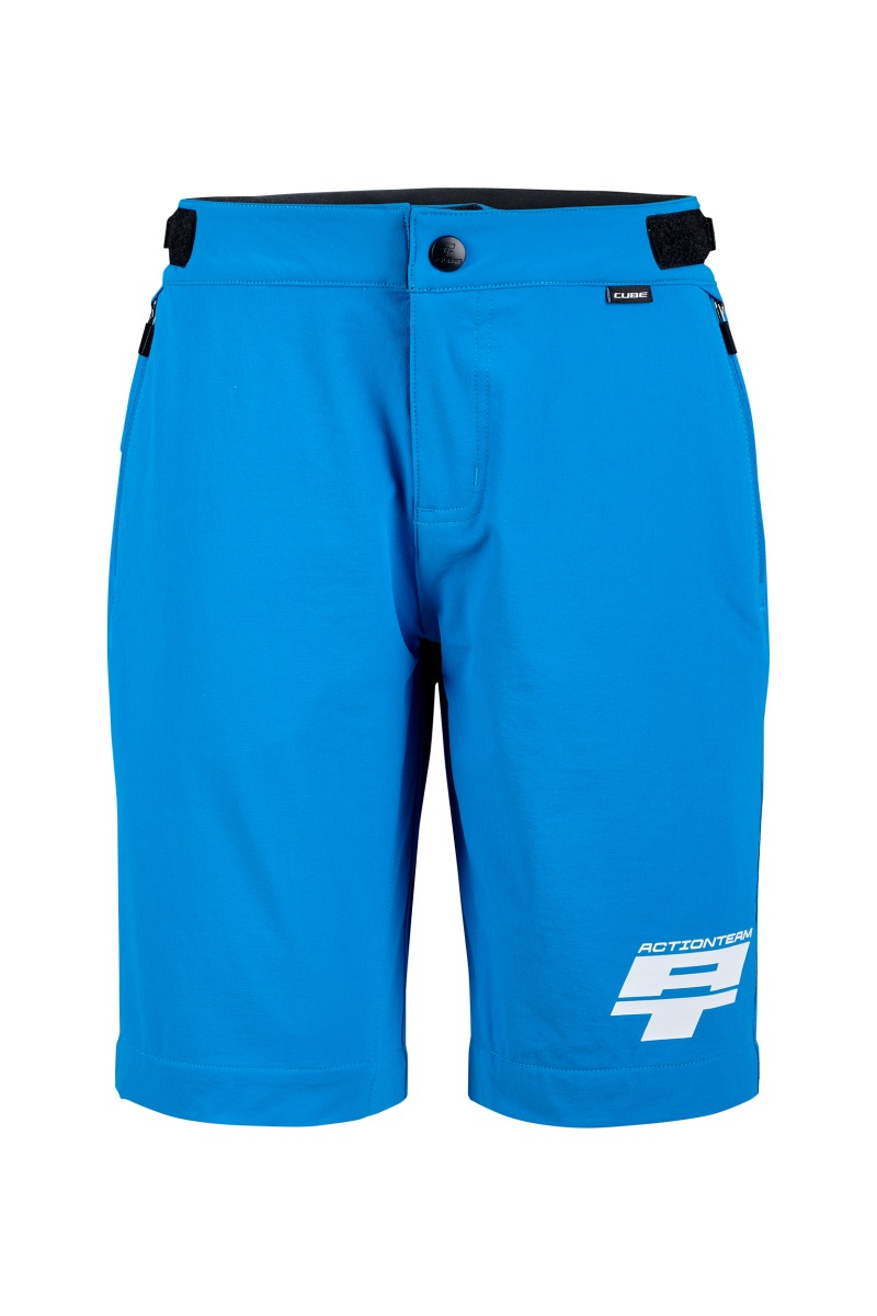 Cube Rookie Kinder Fahrrad Short Hose kurz topas blau 2027