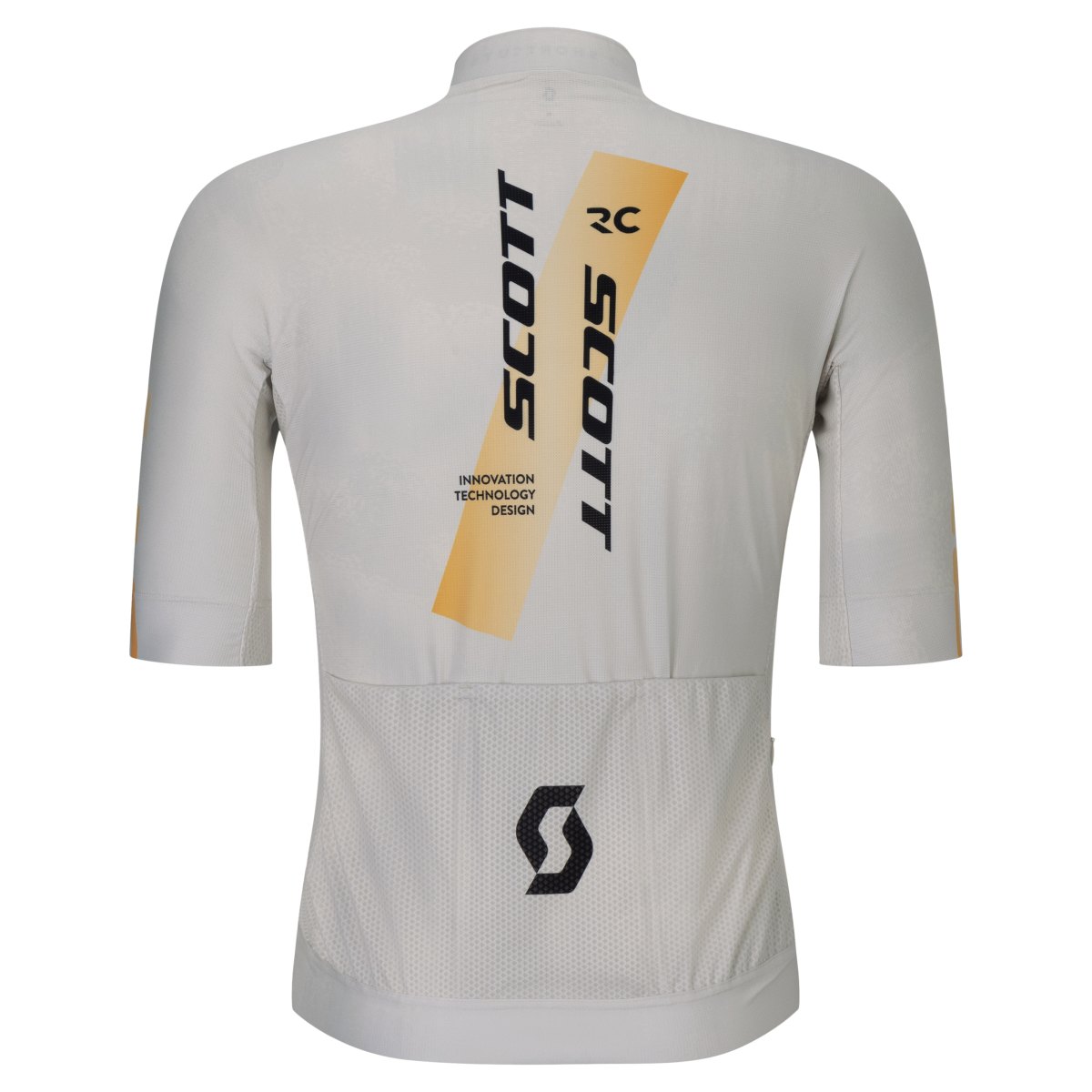 Scott RC Pro Fahrradtrikot kurzarm weiß/orange 2026
