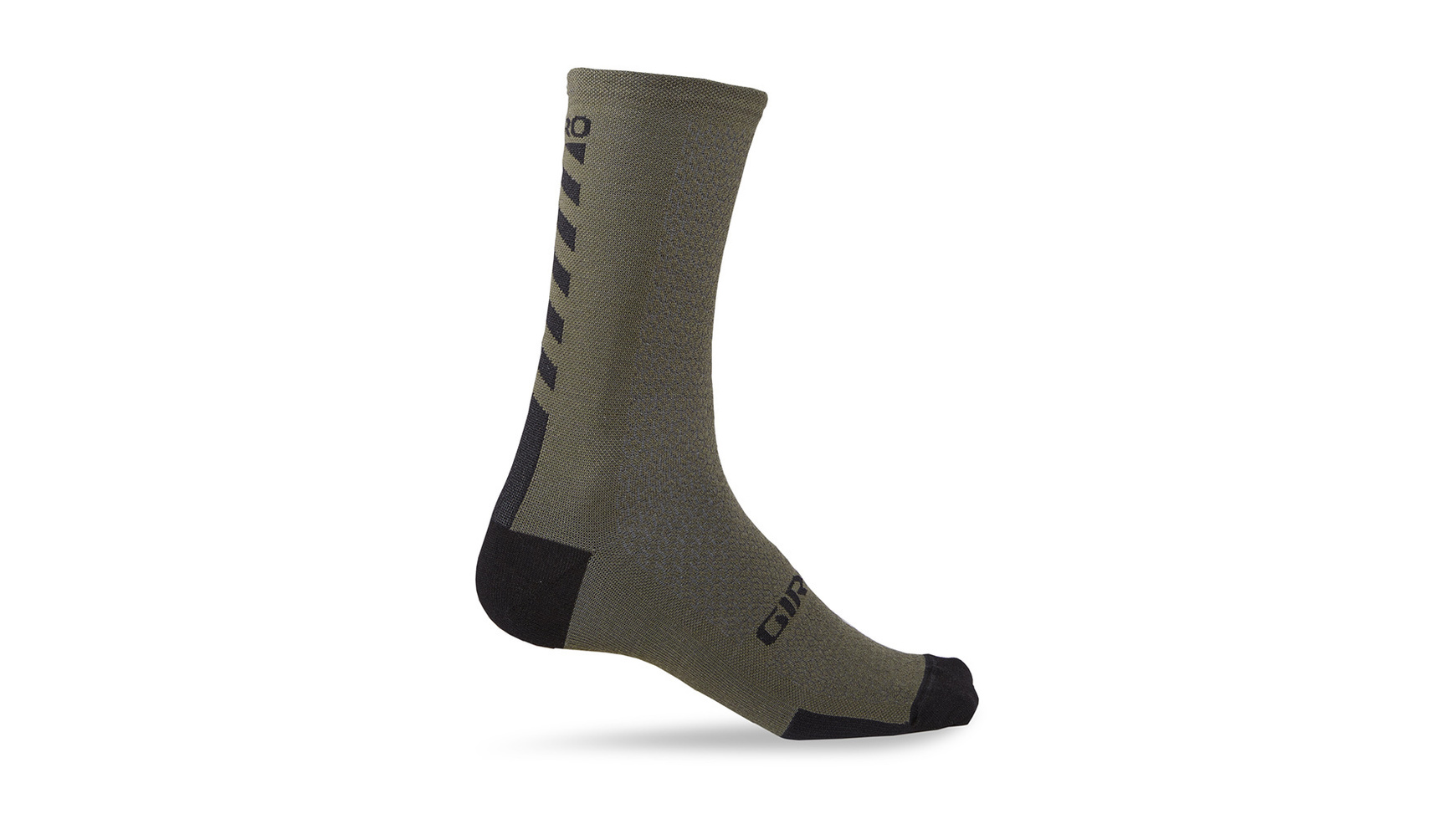 Giro HRC + Merino Fahrrad Funktionssocken oliv grün/schwarz 2025