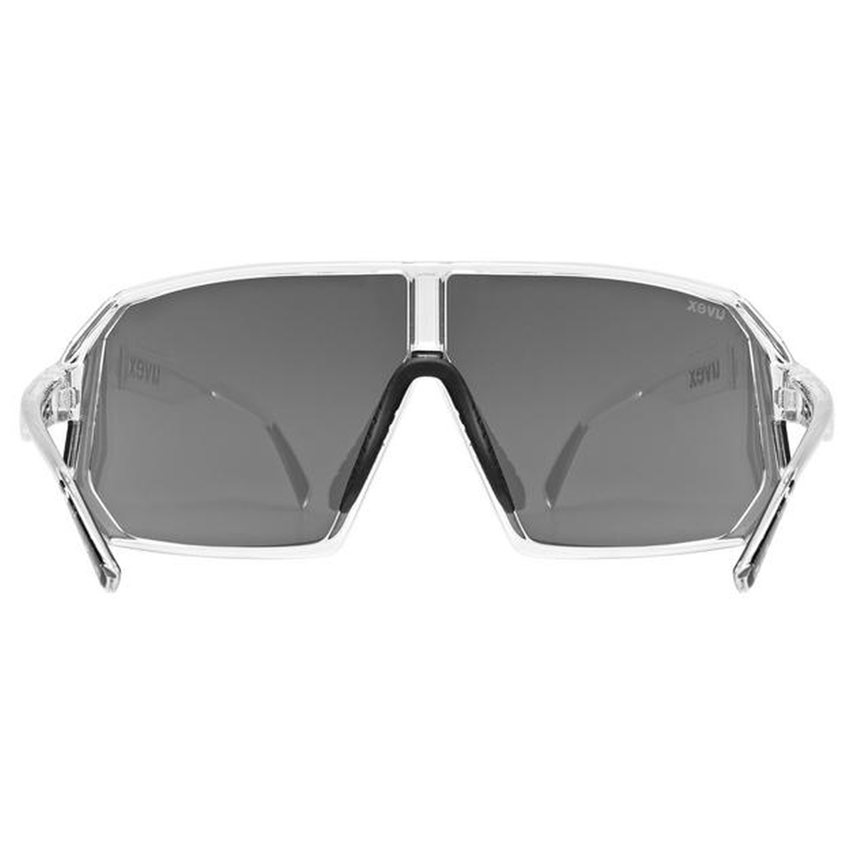 Uvex Sportstyle 237 Fahrrad / Sport Brille klar/mirror silberfarben