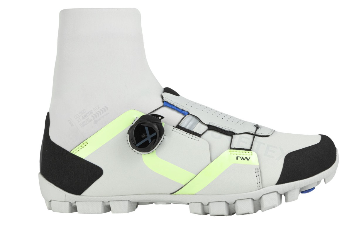 Northwave Celsius XT Arctic GTX Winter MTB Fahrrad Schuhe grau/gelb 2026