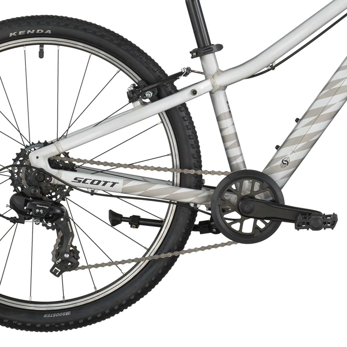 Scott Contrail 400 FCB 24'' Kinder MTB Fahrrad silberfarben