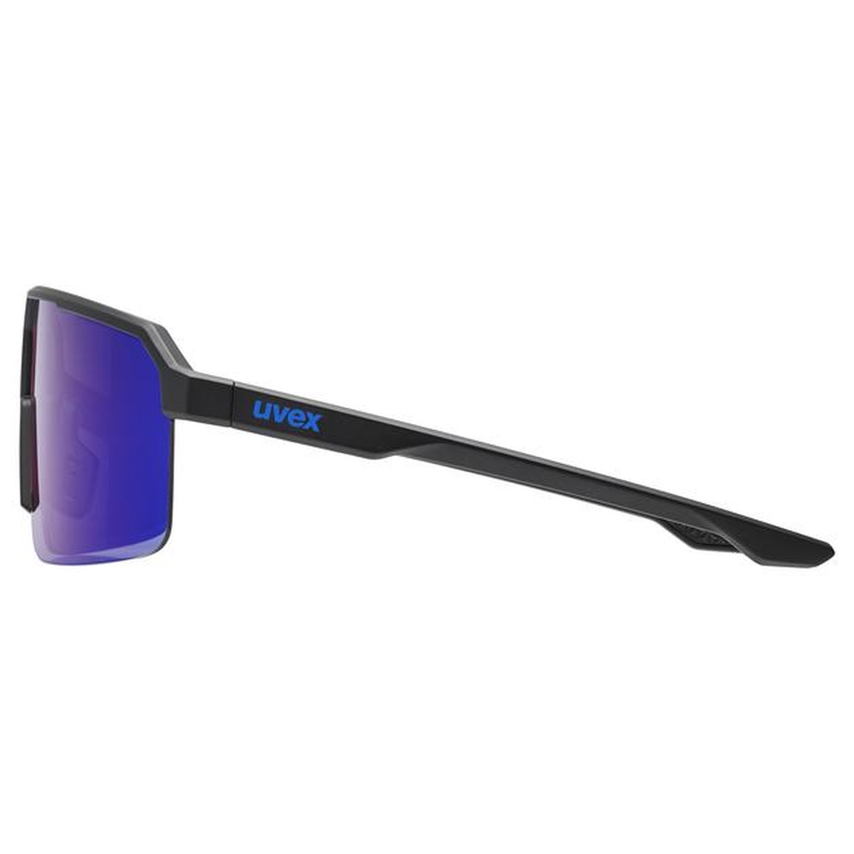 uvex Ramp Fahrrad / Sport Brille matt schwarz/mirror blau 2027