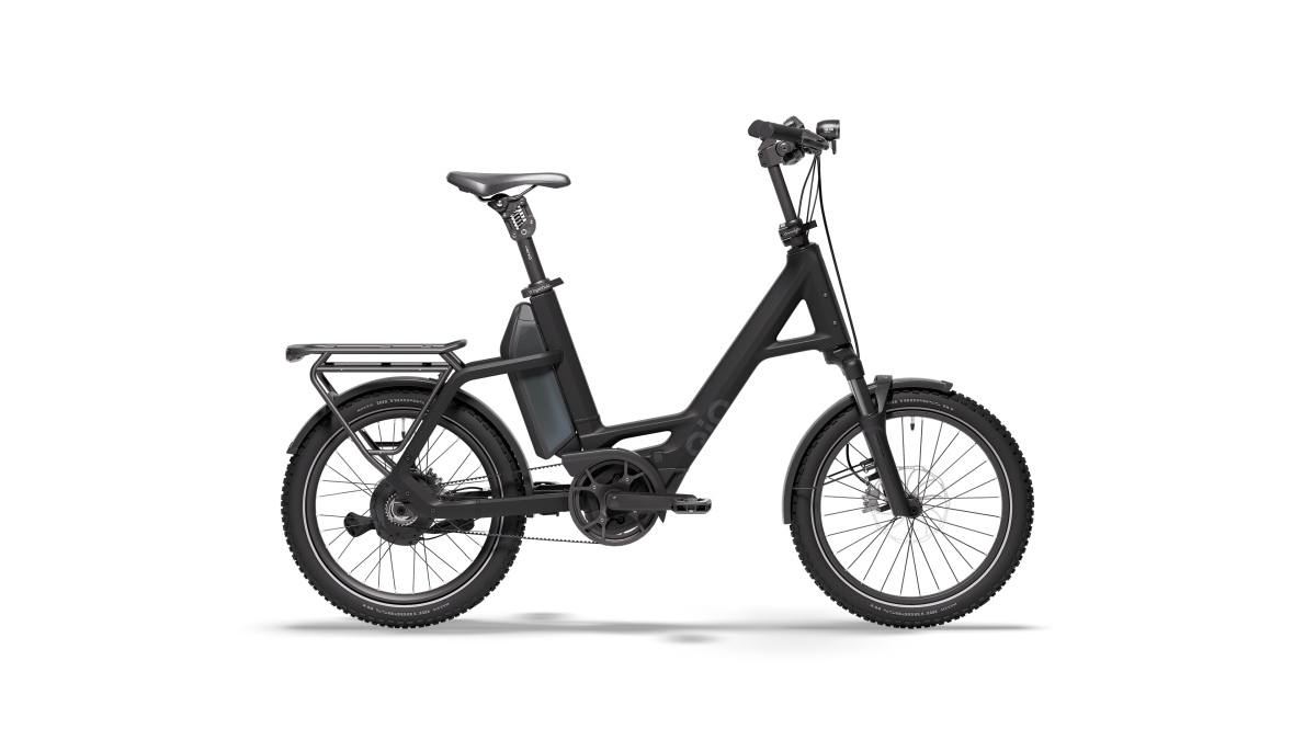 QIO Compact CXNINEx 3x3 20'' E-Bike Pedelec night black matt 2026