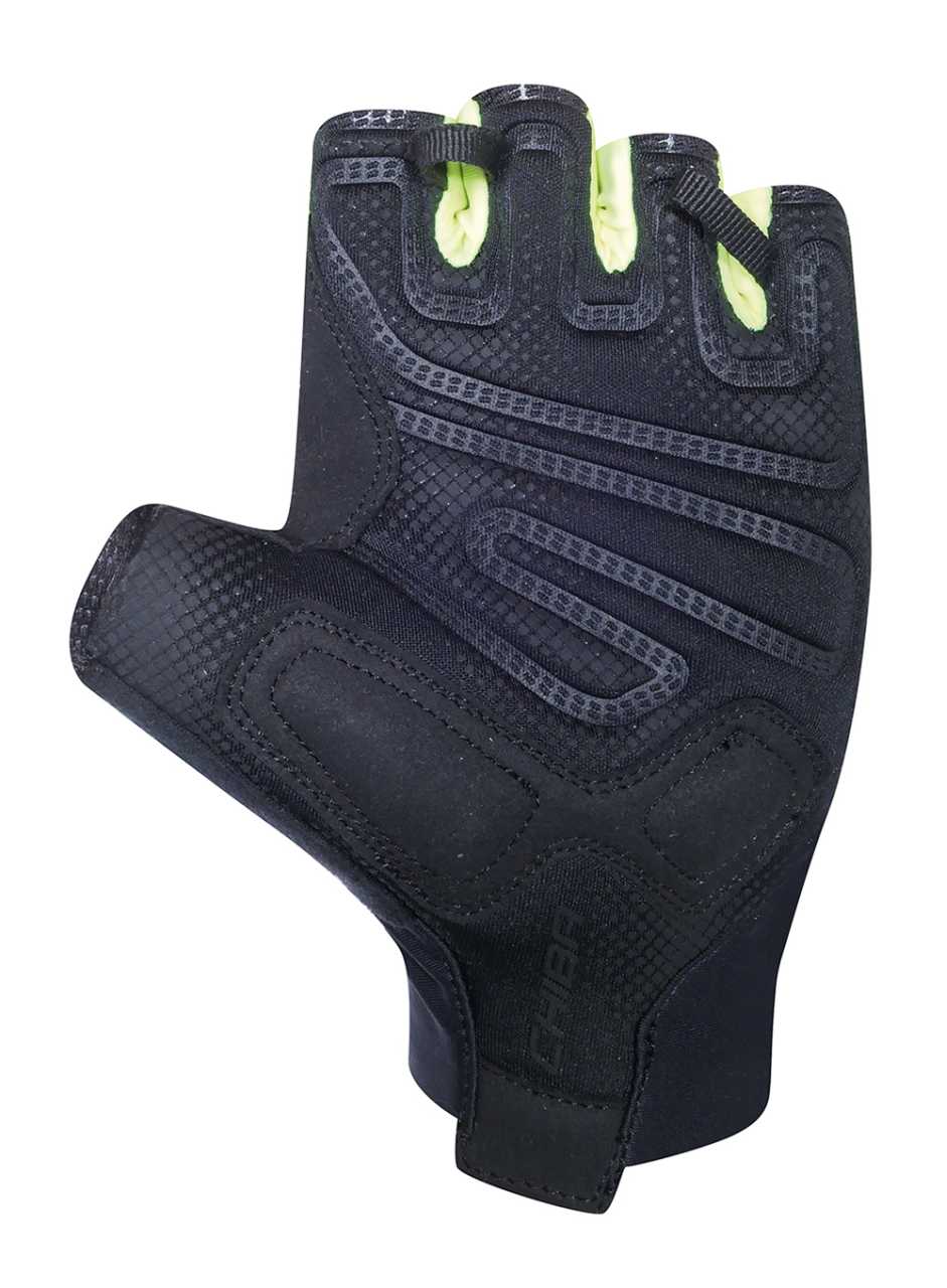 Chiba Team Racer Fahrrad Handschuhe kurz schwarz 2027