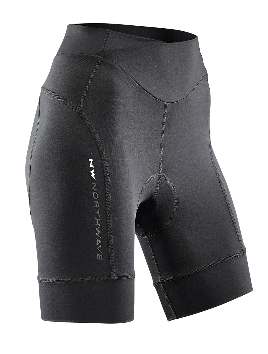 Northwave Crystal 2 Damen Fahrrad Hose kurz schwarz 2024