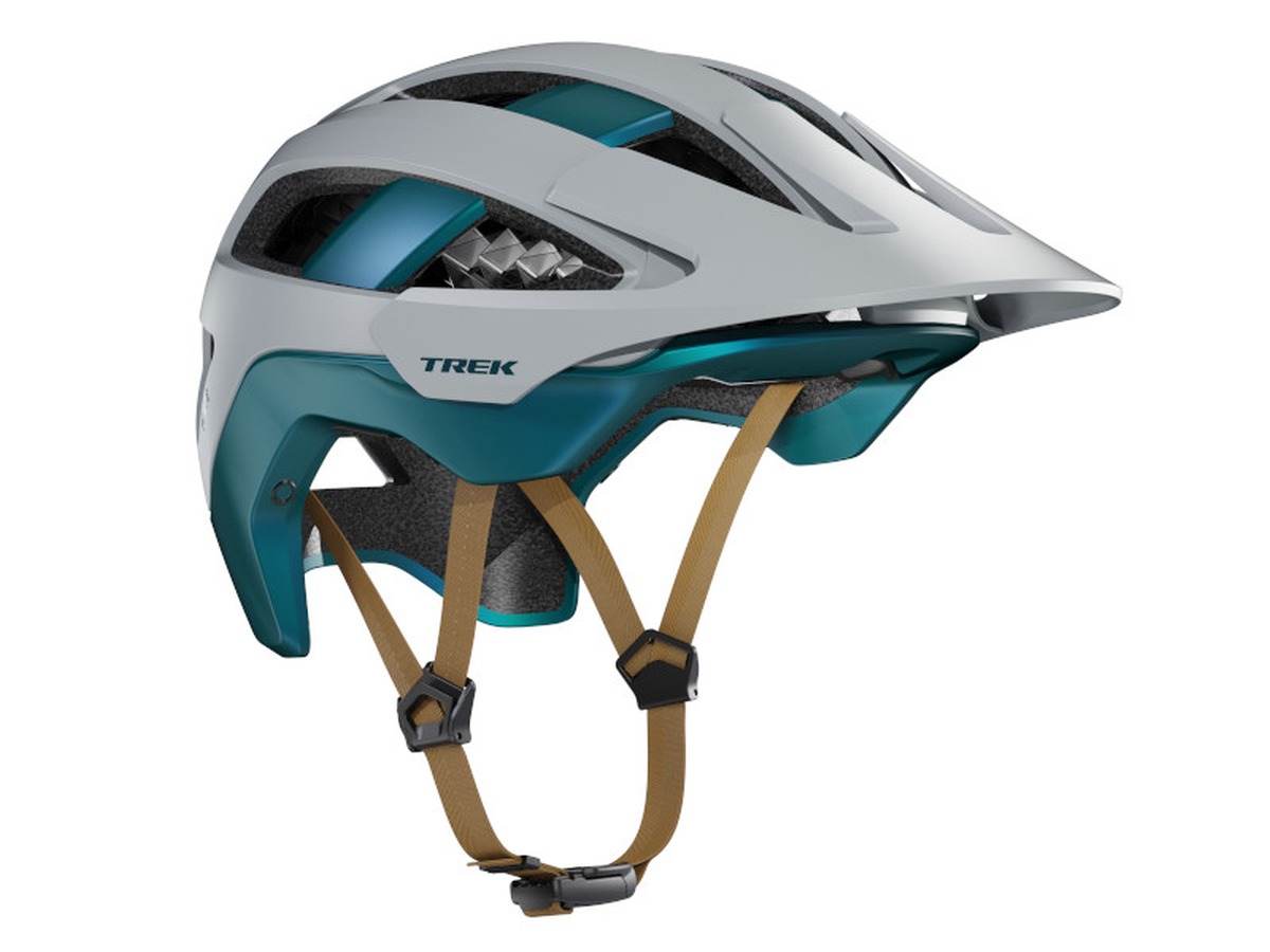 Bontrager Blaze WaveCel MTB Fahrrad Helm grau / blau 2026