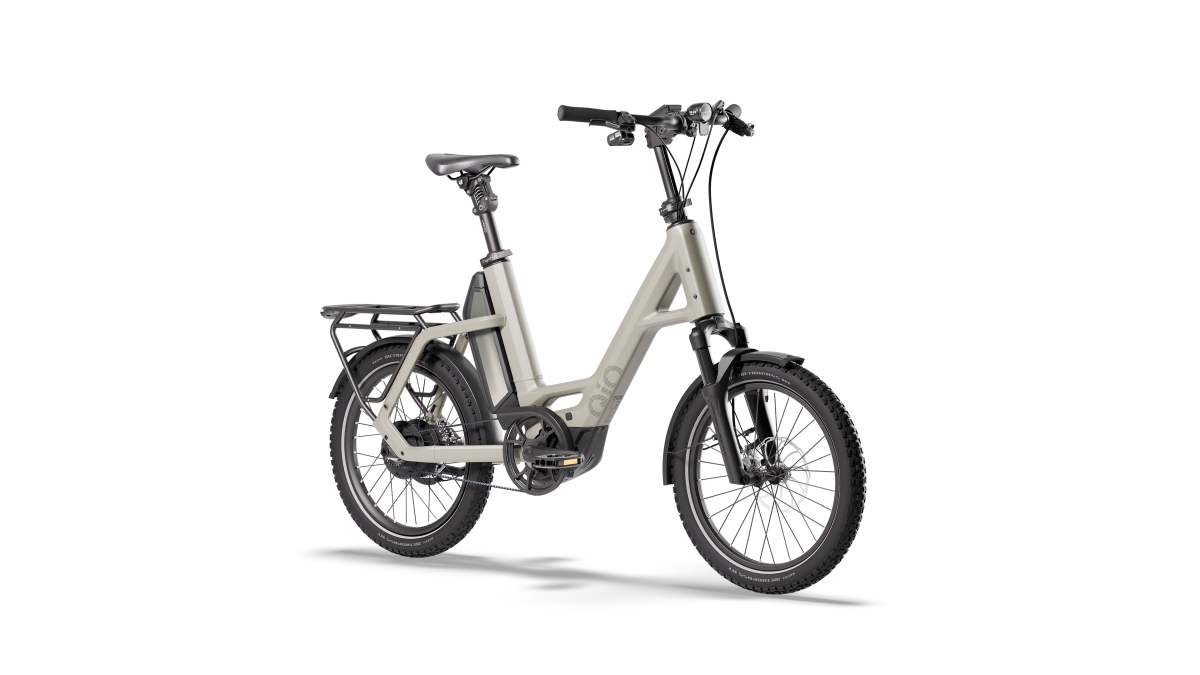 QIO Compact CXNINEx 3x3 20'' E-Bike Pedelec lunar white matt 2026
