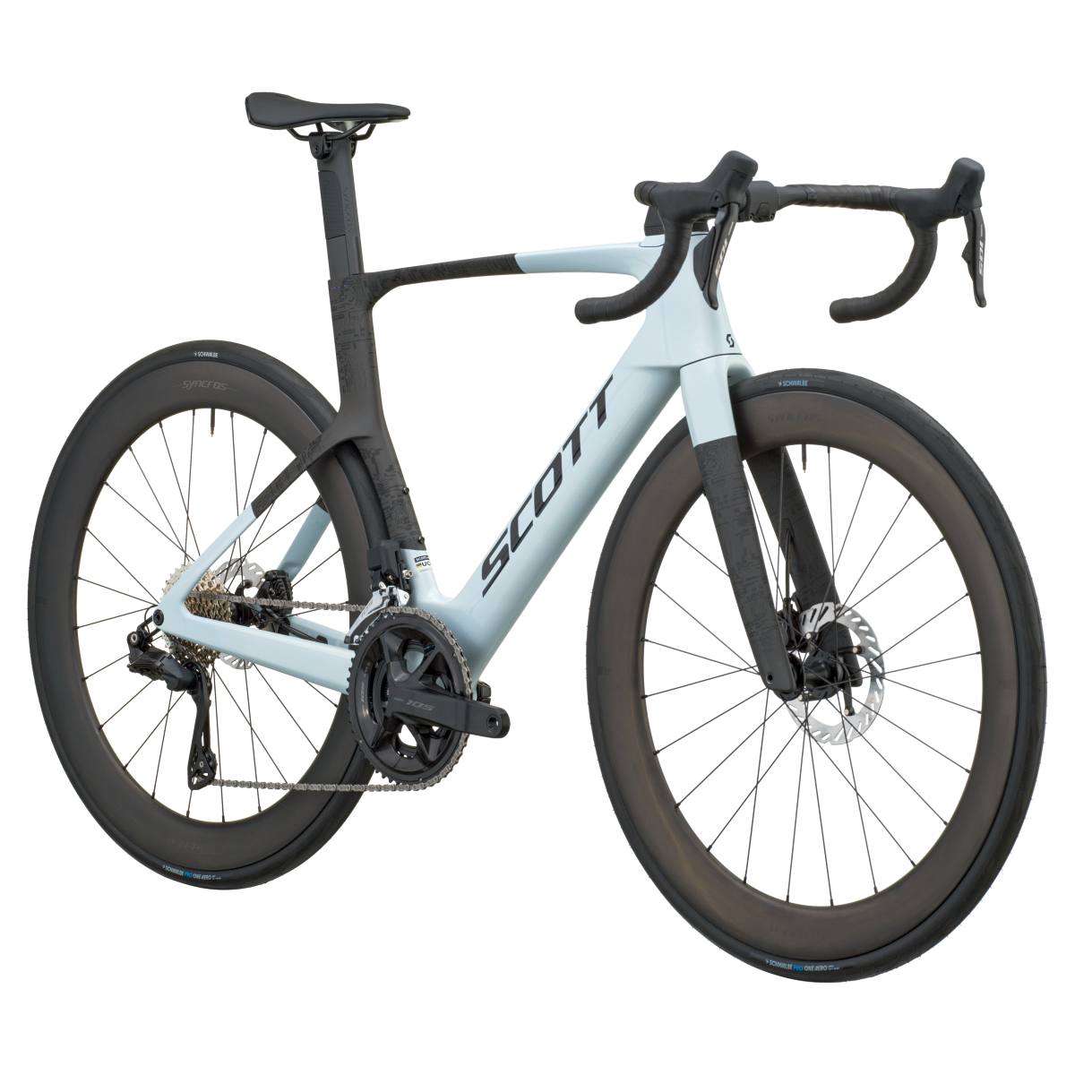Scott Foil RC 20 Carbon Rennrad cumulus weiß/carbon schwarz 2027