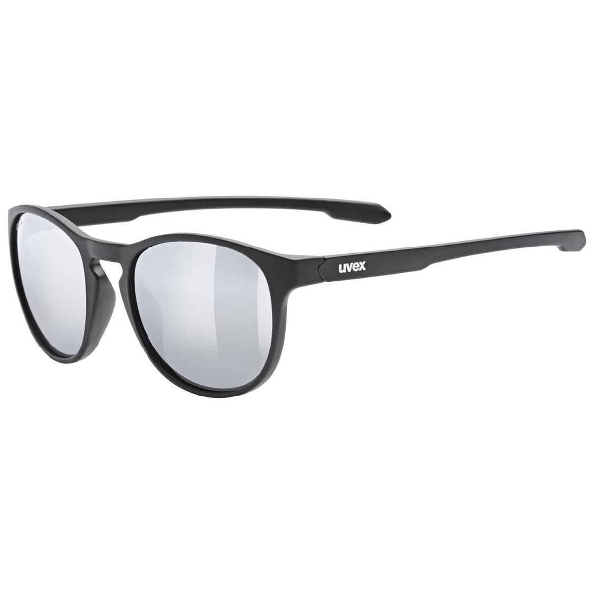 uvex Lgl 53 Freizeit Brille matt schwarz/mirror silberfarben 2026