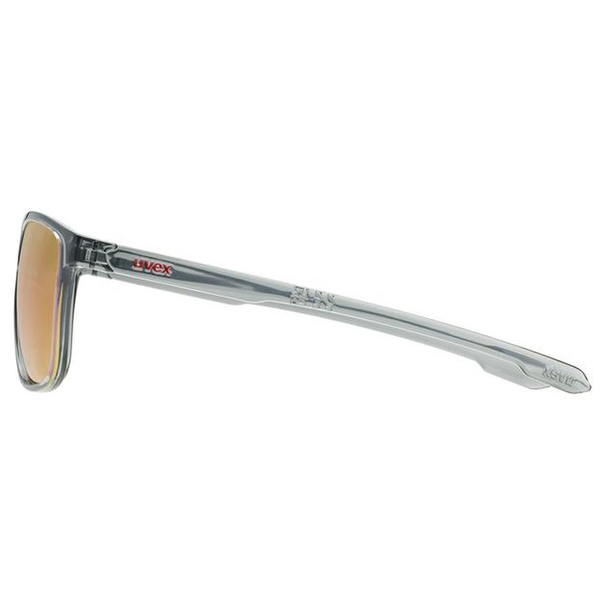 uvex Lgl 52 Freizeit Brille matt smoke grau/mirror rot 2027