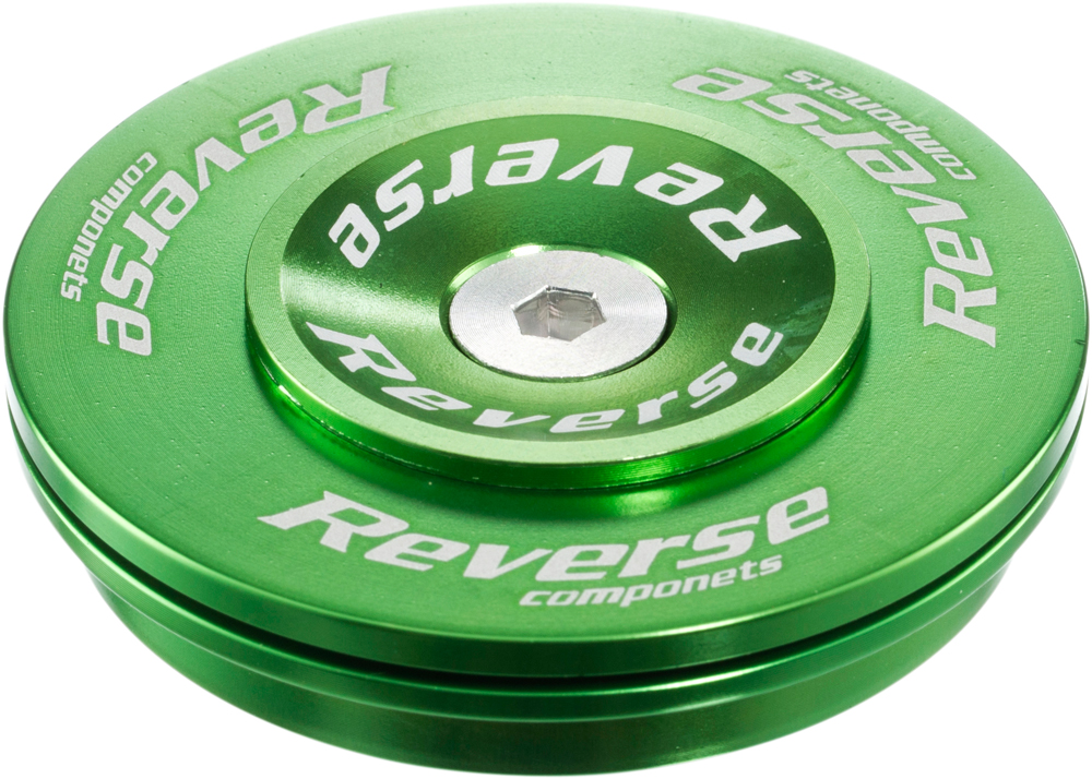 Reverse Twister Top Cup Headset Steuersatz 1.5-1 1/8 Semi Integriert grün