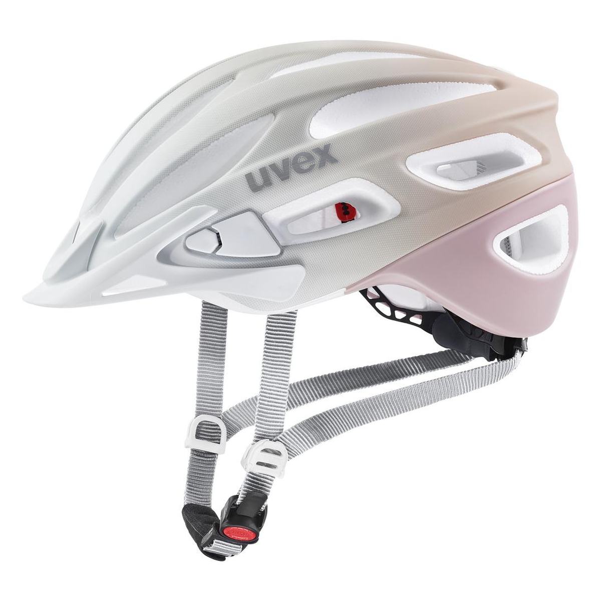 Uvex True CC Damen Fahrrad Helm matt grau/rosa 2027