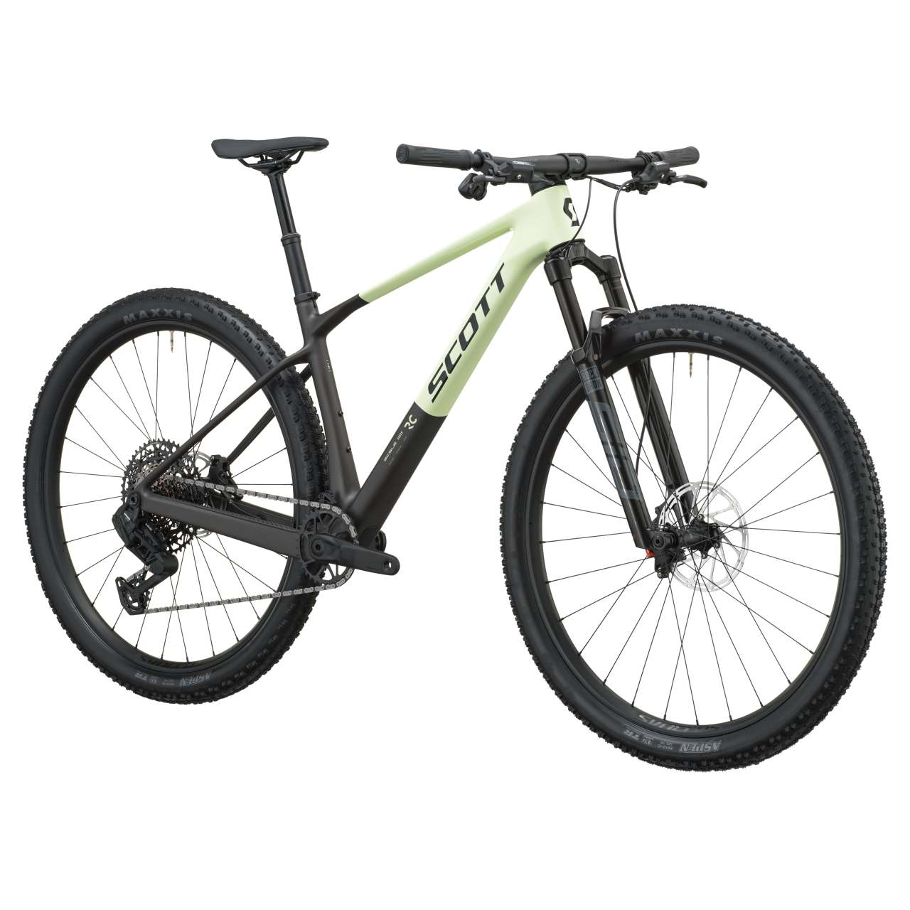 Scott Scale RC Team 29'' Carbon MTB Fahrrad cream grün/carbon schwarz 2027
