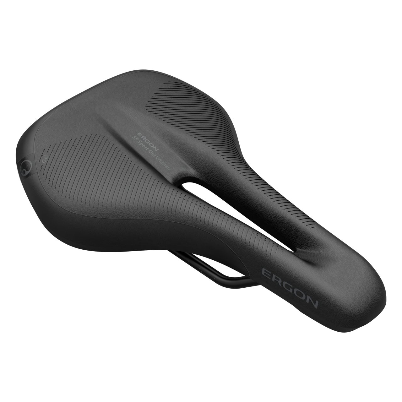 Ergon SF Sport Gel Fitness / Commuting Damen E-Bike Fahrrad Sattel schwarz