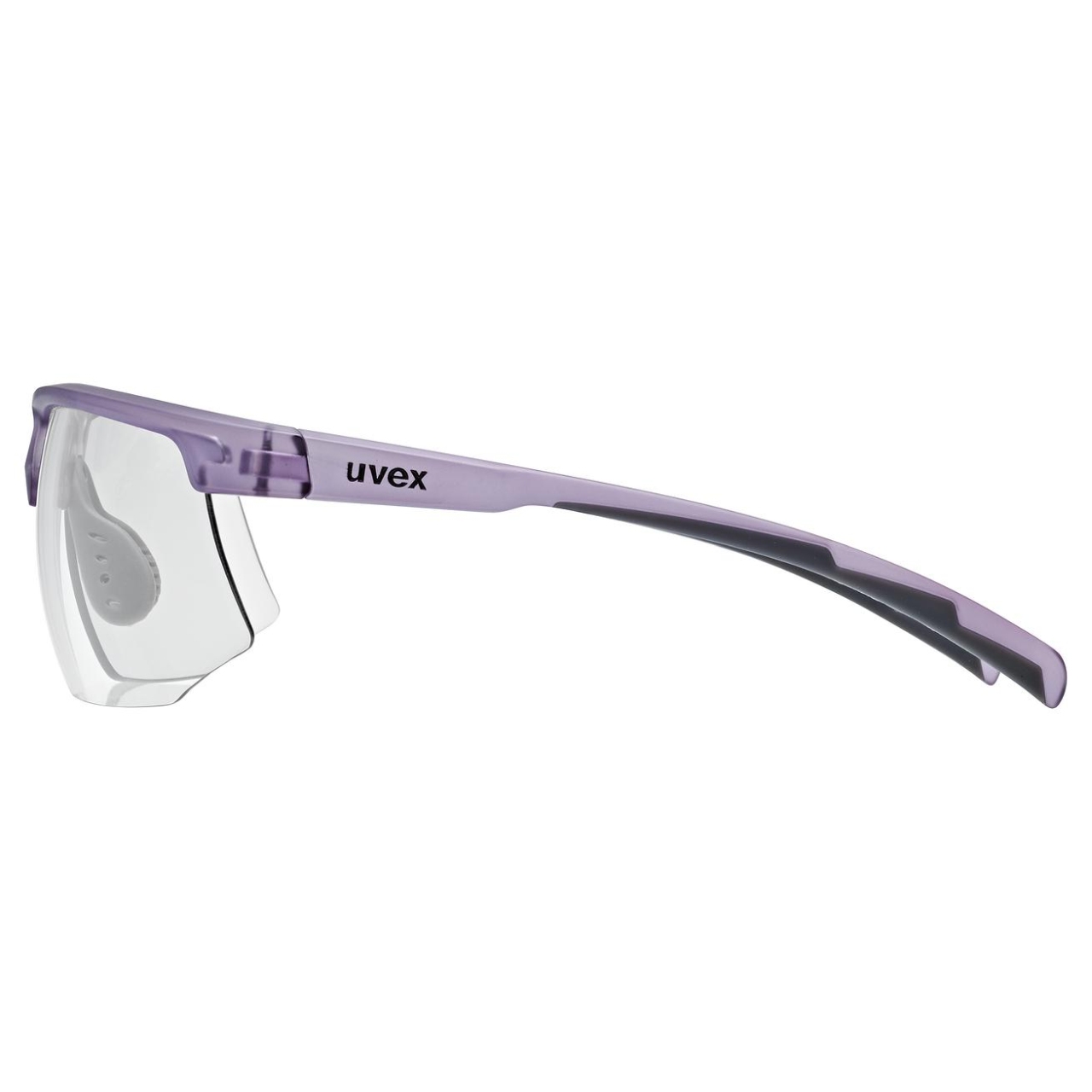 uvex Aerios Laufbrille lila / grau getönt