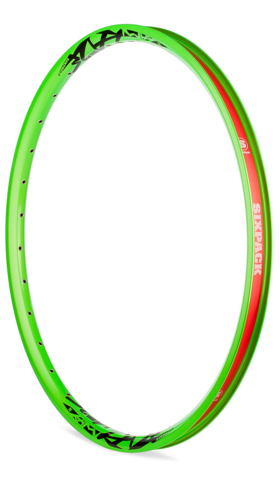 Sixpack Kamikaze 26'' Felge 32loch liquid-grün