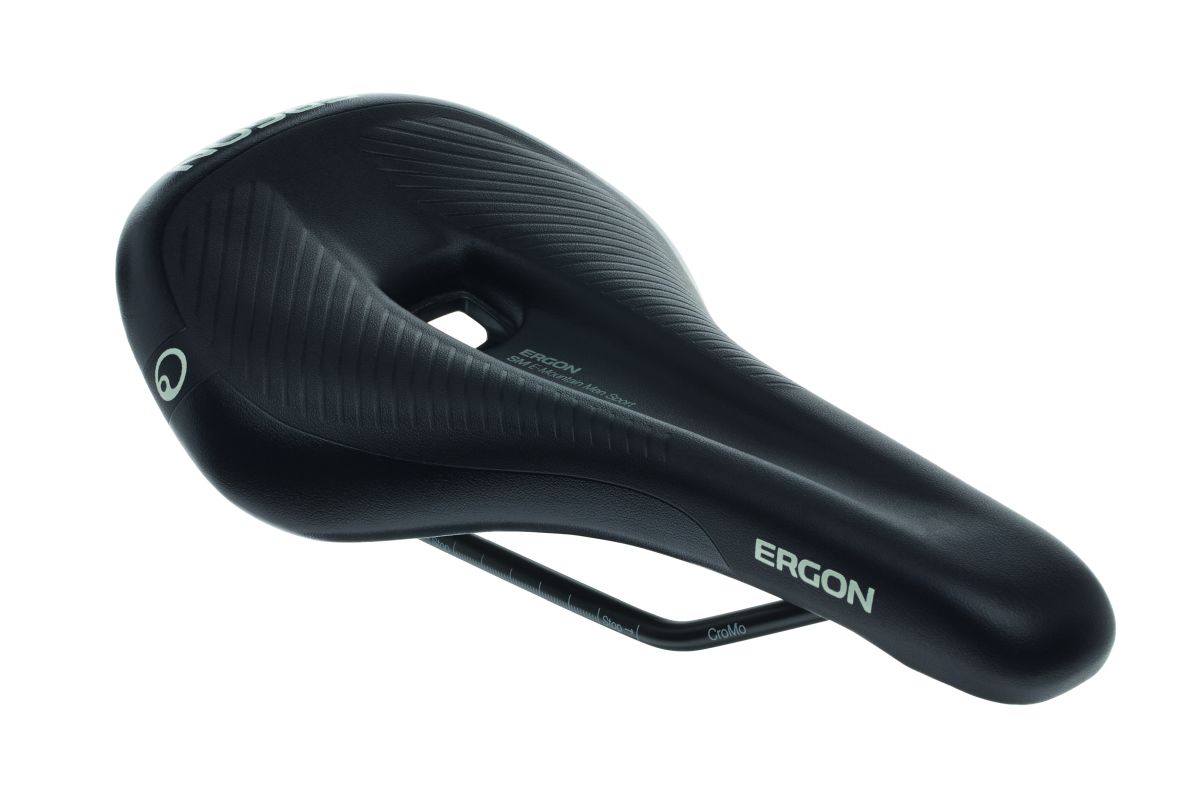 Ergon SM E-Mountain Sport ergonomischer E-Bike Fahrrad Sattel schwarz