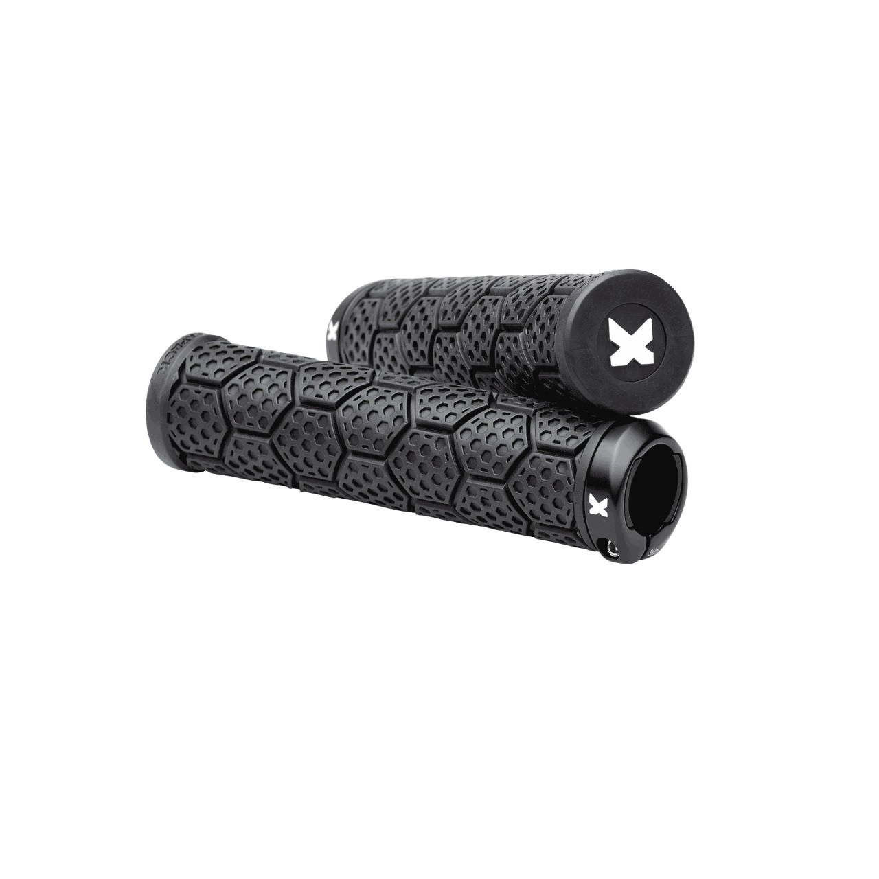 Sixpack D-Trix AL Lock-On Fahrrad Schraubgriffe schwarz/schwarz