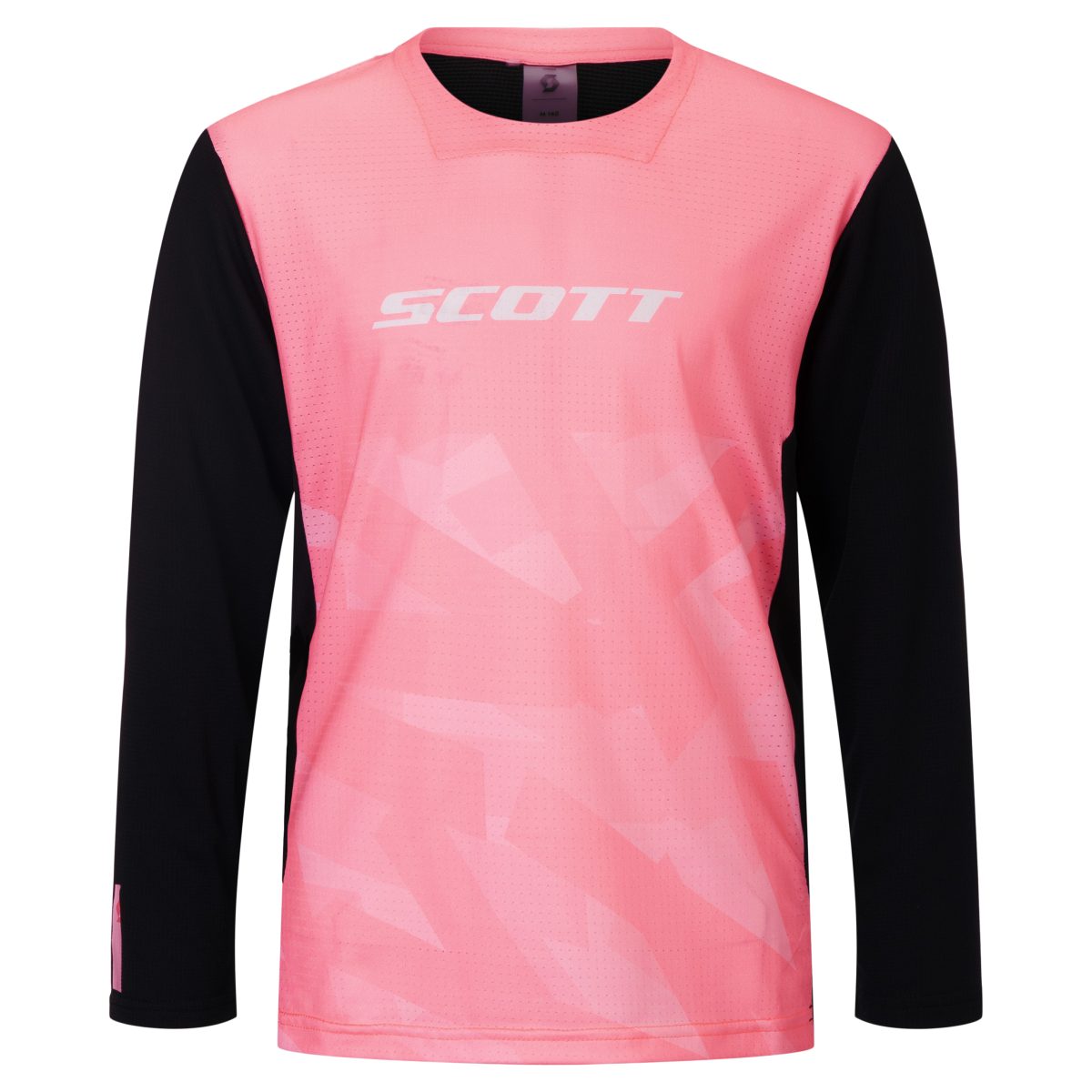 Scott Jr Vertic Delta Kinder Fahrradtrikot langarm rosa 2026