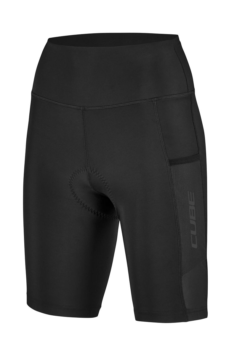 Cube ATX Damen Fahrrad Hose kurz schwarz 2027