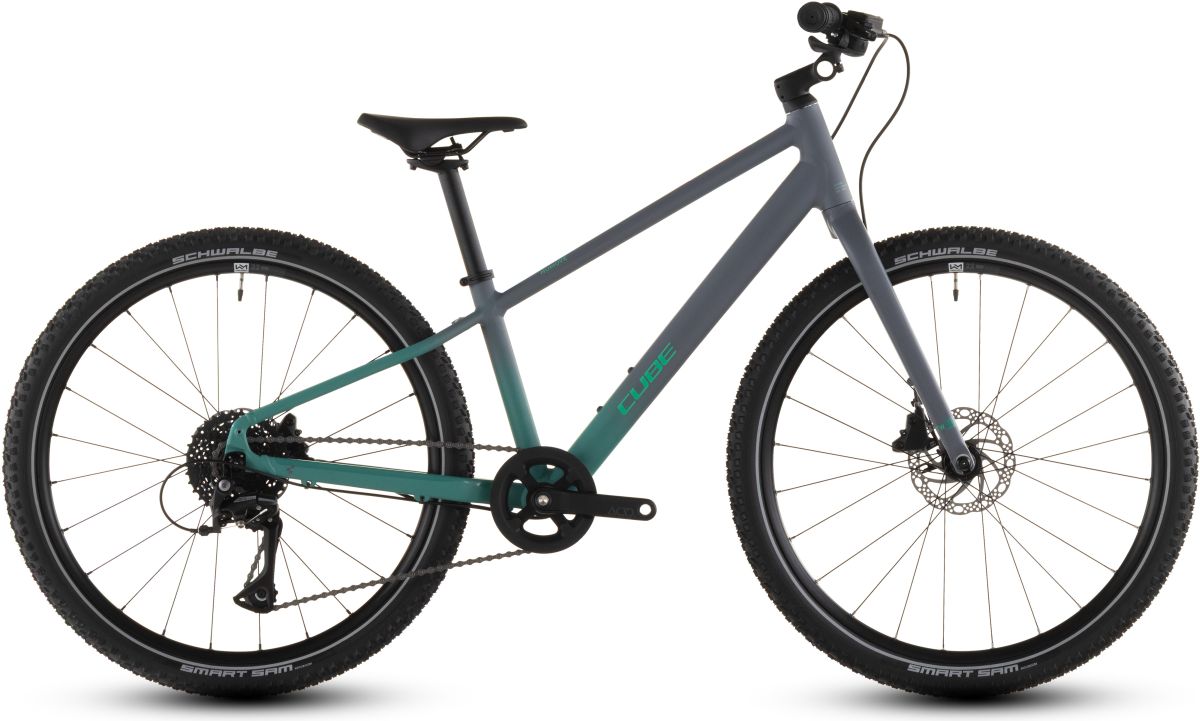 Cube Numove 240 Disc 24'' Kinder Fahrrad lavagrey/coolgreen 2027