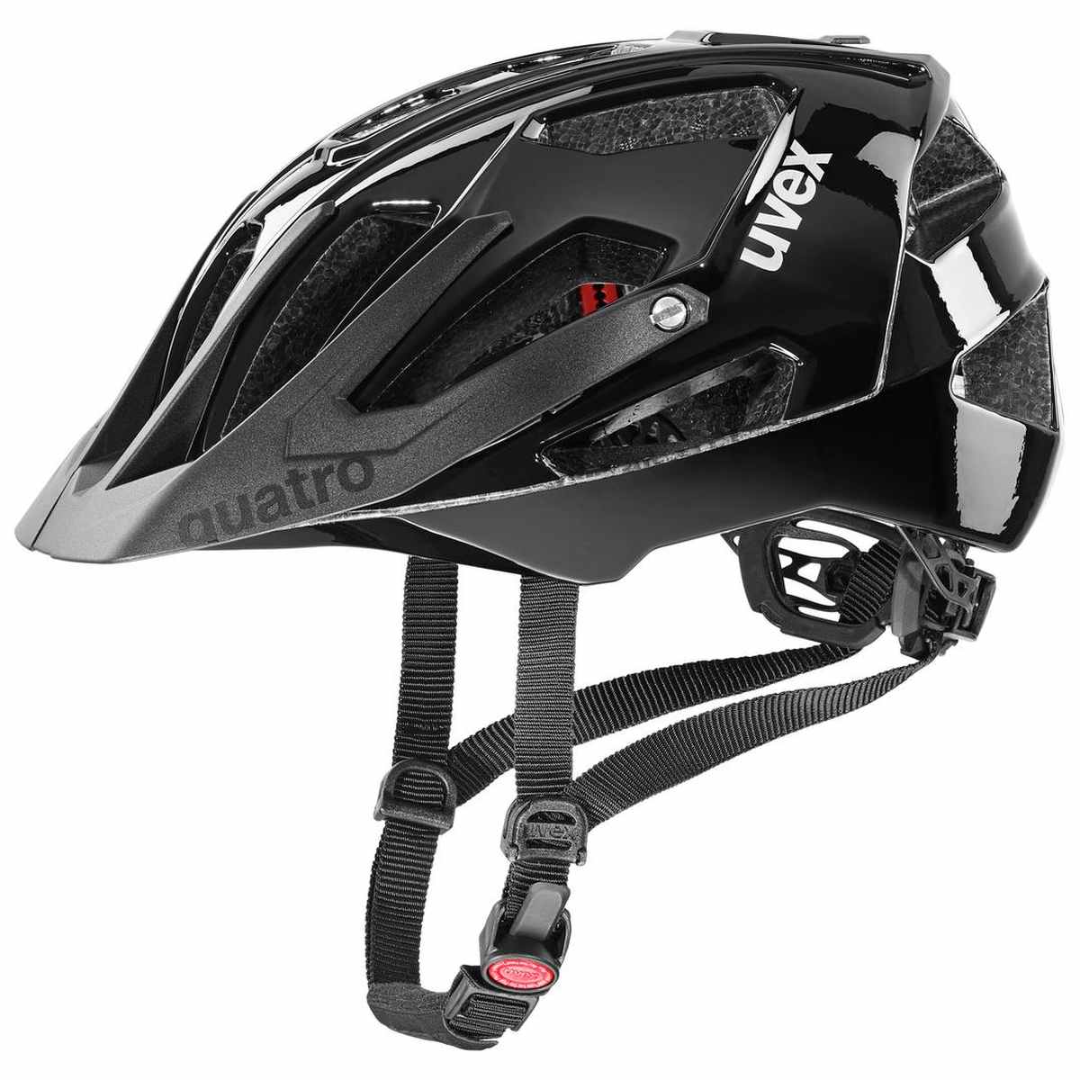 Uvex Quatro All Mountain MTB Fahrrad Helm schwarz 2026
