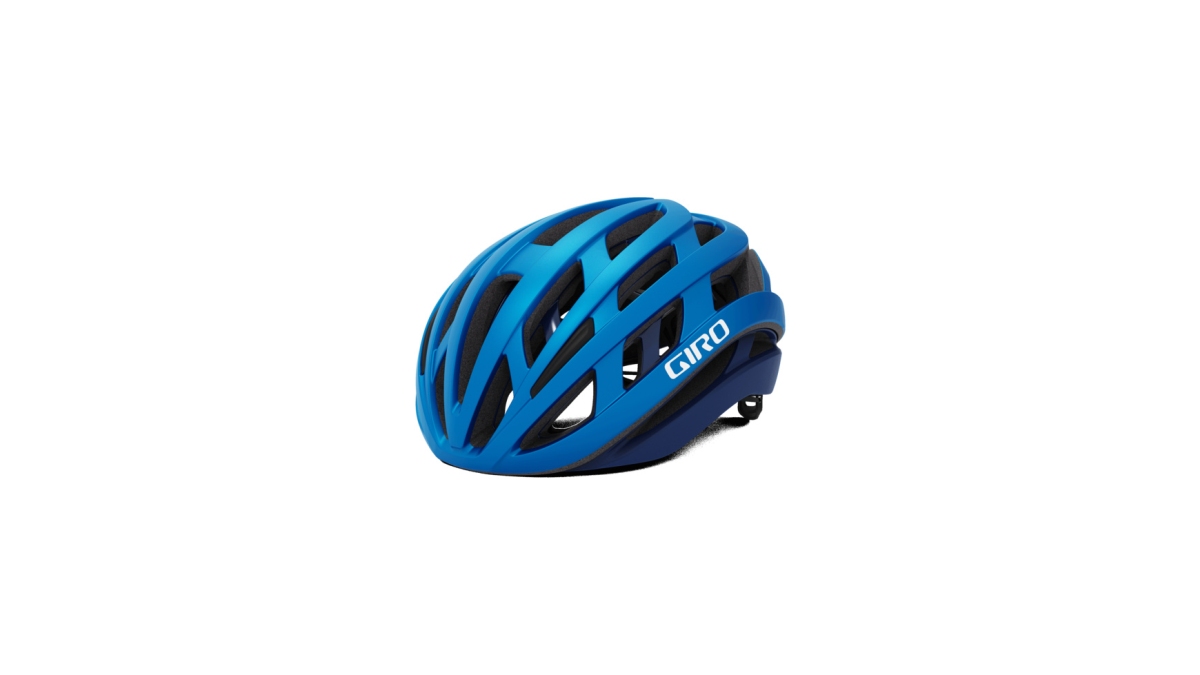 Giro Helios Spherical Rennrad Fahrrad Helm matt blau 2025