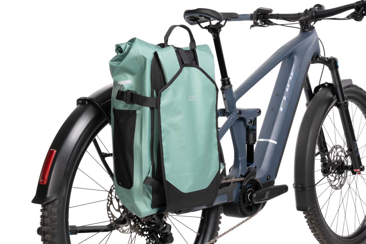 Acid Flip Pro 25 Smlink 2.0 Fahrrad Seitentasche & Rucksack grün